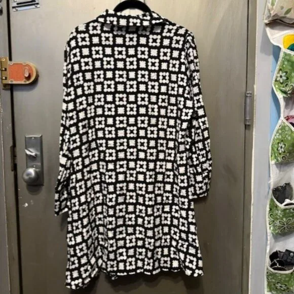 NWOT - Zara Retro Nadia Floral Mini Shirt Dress - Picture 10 of 16